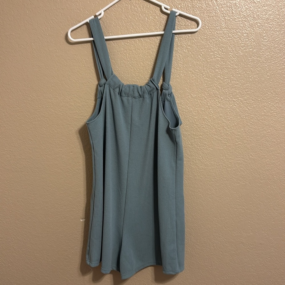 New In Romper Adjustable Straps Blue Sz S - Picture 5 of 7
